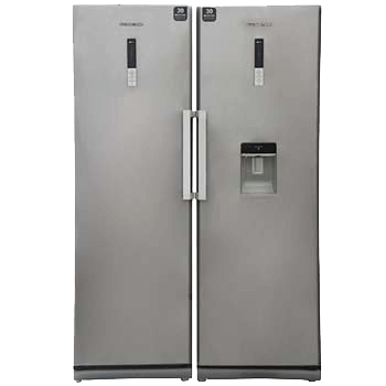 Hardstone NR14-HD2-NF14-HD2 Slim Silver Refrigerator